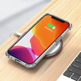 iPhone 13 Pro Max Iskunkestävä Läpinäkyvä Kuori
