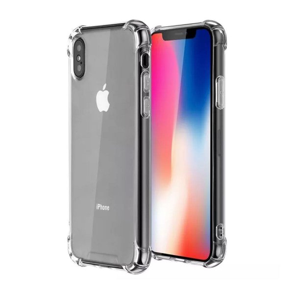 iPhone Xr Kuori Iskunkestävä Läpinäkyvä