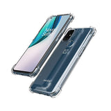 OnePlus Nord N10 5G Kuori Iskunkestävä Läpinäkyvä