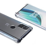 OnePlus Nord N100 Kuori Iskunkestävä Läpinäkyvä