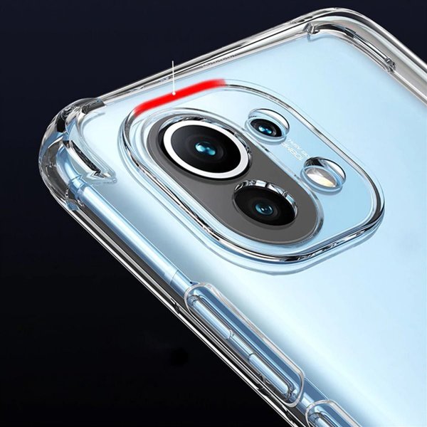 Xiaomi Mi 11 Kuoret Iskunkestävä Läpinäkyvä