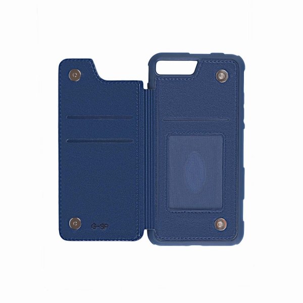 iPhone 7 Plus/iPhone 8 Plus Kuoret Korttipidike Sininen