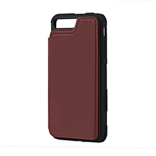 iPhone 7 Plus/iPhone 8 Plus Kuoret Korttipidike Ruskea