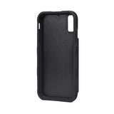 iPhone Xs Max Kuori Korttipaikalla Iskunkestävä Musta