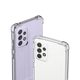 Samsung Galaxy A52/A52s 5G Kuori Vahvistetuilla Kulmilla Läpinäkyvä