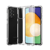 Samsung Galaxy A52/A52s 5G Kuori Vahvistetuilla Kulmilla Läpinäkyvä