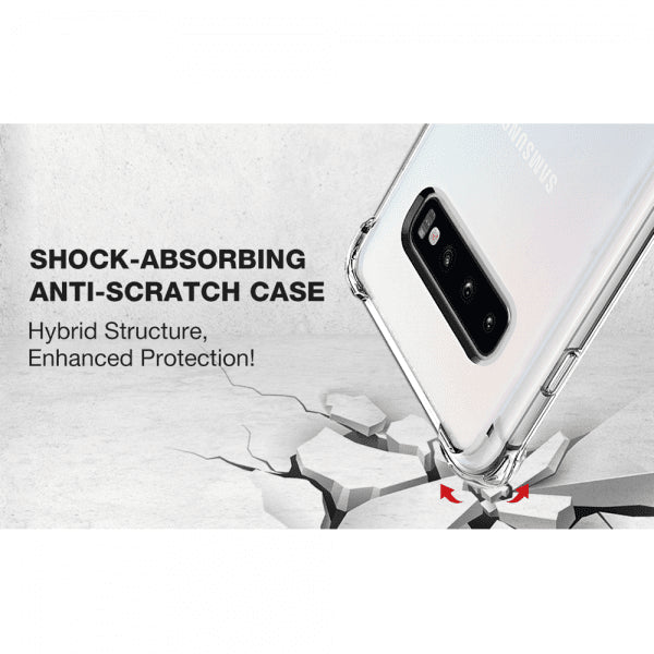 Samsung Galaxy S10E Iskunkestävä Läpinäkyvä Suojakuori