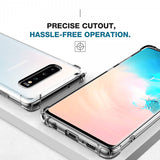 Samsung Galaxy S10E Iskunkestävä Läpinäkyvä Suojakuori