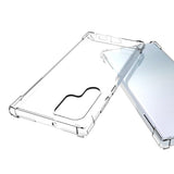 Samsung Galaxy S23 Ultra Iskunkestävä Läpinäkyvä Suojakuori