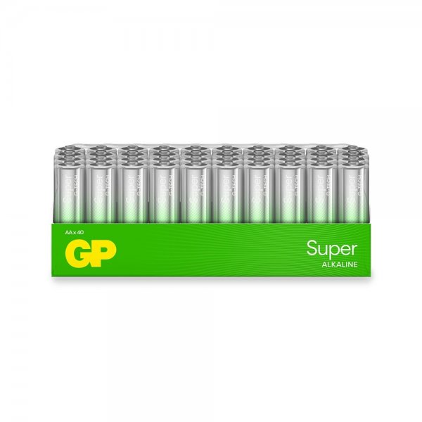 GP Super Alkaline AA-paristo 15A/LR6 40 kpl