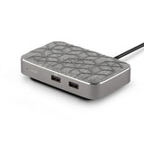 Moshi Symbus Q USB-C-keskitin Qi-latauksella
