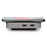 Moshi Symbus Q USB-C-keskitin Qi-latauksella