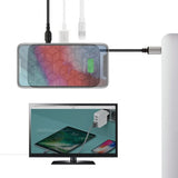 Moshi Symbus Q USB-C-keskitin Qi-latauksella