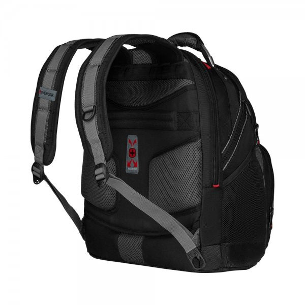 Wenger Synergy 16" kannettavan tietokoneen reppu, harmaa/musta