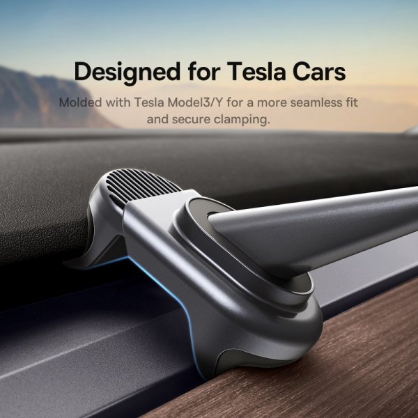 Baseus Tesla Model 3/Y -puhelinteline T-Space aurinkopaneeli