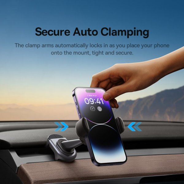 Baseus Tesla Model 3/Y -puhelinteline T-Space aurinkopaneeli