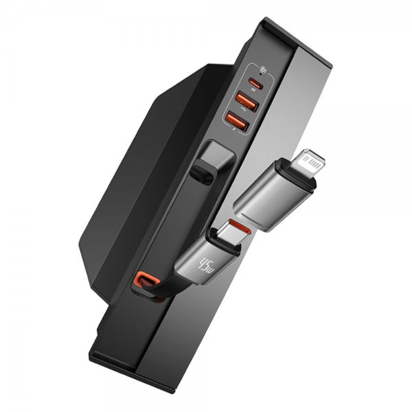 Baseus T-Space Series USB-keskitin Teslaan, 45W