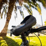 Kiinteä puhelinlaukku polkupyörään Bikee Bag 2, musta