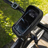 Kiinteä puhelinlaukku polkupyörään Bikee Bag 2, musta
