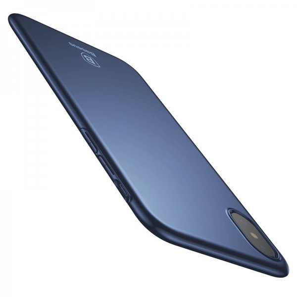 Baseus iPhone X/Xs -kuori Thin Case, sininen