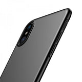 Baseus iPhone X/Xs -kuori, ohut kotelo, musta