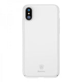 Baseus iPhone X/Xs Thin Case Valkoinen