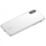 Baseus iPhone X/Xs Thin Case Valkoinen