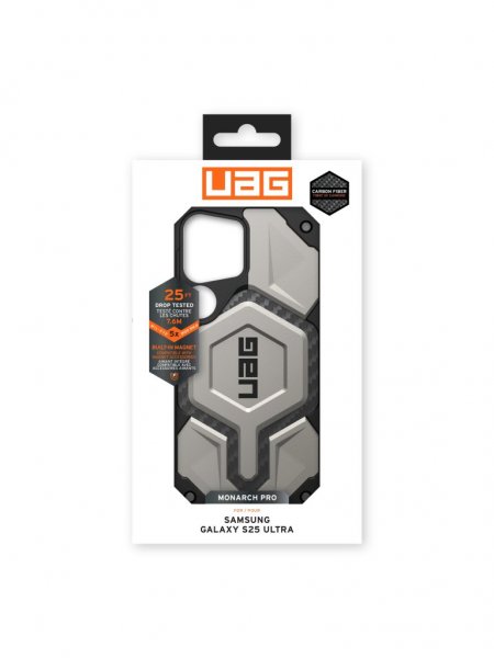 Urban Armor Gear (UAG) Samsung Galaxy S25 Ultra Kuori Monarch Pro MagSafe Titanium