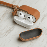 Moshi Pebbo Luxe AirPods 3 PU-nahka, ruskea