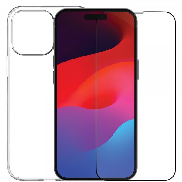 dbramante1928 iPhone 15 Pro Max 360 total protect eco-bundle Clear