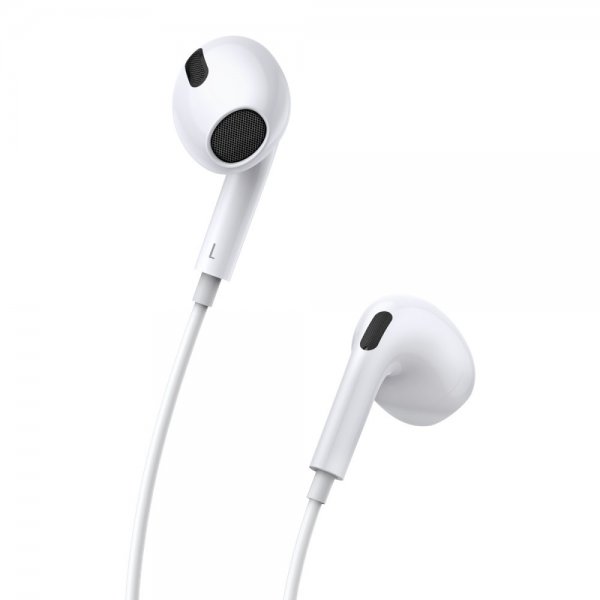 Baseus Langalliset Kuulokkeet Encok C17 USB-C Valkoinen