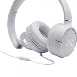 JBL langalliset Tune 500 -kuulokkeet, valkoinen