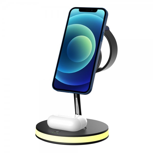 Deltaco Langaton Laturi 3-in-1 MagSafe