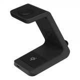 Deltaco langaton laturi 3-in-1 Wireless Charger, musta