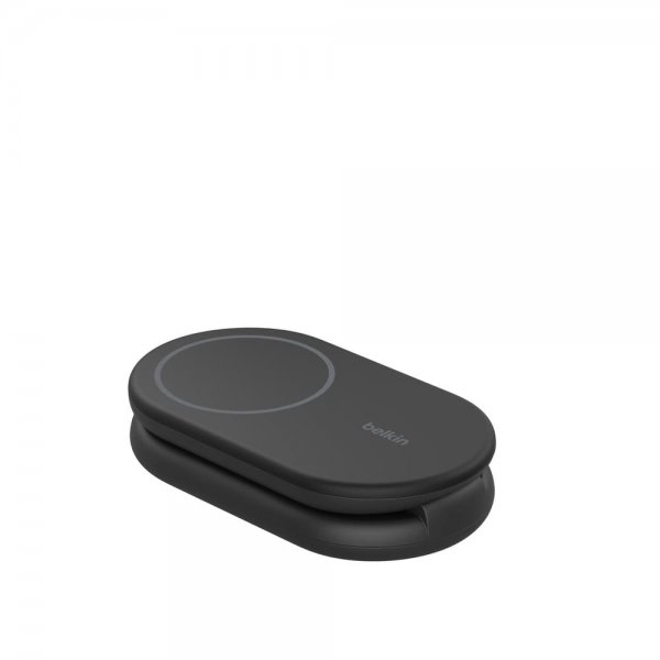 Belkin Langaton laturi BoostCharge 2-in-1 Taitettava MagSafe Qi2 15W Musta