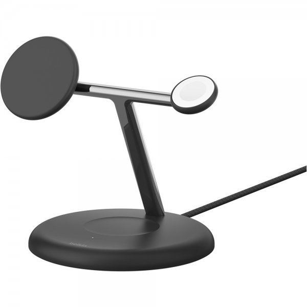 Belkin Langaton Laturi BoostCharge Pro 3-in-1 MagSafe Qi2 15W Musta