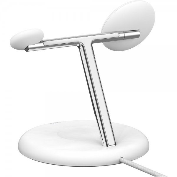 Belkin Langaton Laturi BoostCharge Pro 3-in-1 MagSafe Qi2 15W Valkoinen