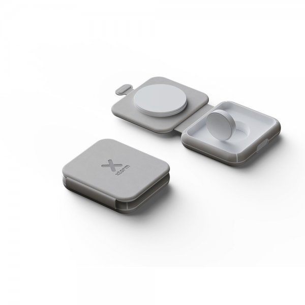 Xtorm Langaton Laturi Kokoontaitettava Langaton Matkalaturi 2-in-1 MagSafe