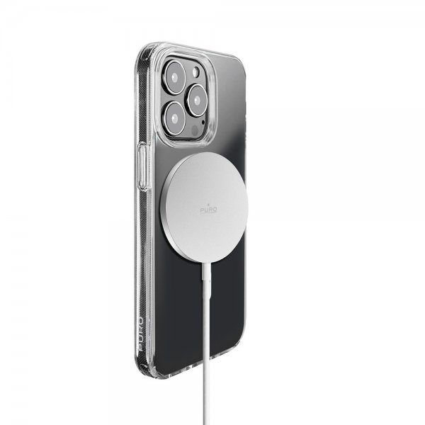 Puro Langaton Laturi Magneettinen USB-C Latauskaapeli MagSafe Valkoinen