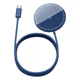 Baseus langaton laturi MagSafe Simple Mini 15W sininen