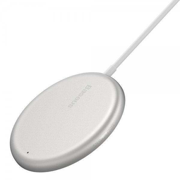 Baseus Langaton Laturi MagSafe Simple Mini 15W Valkoinen