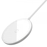 Baseus Langaton Laturi MagSafe Simple Mini 15W Valkoinen