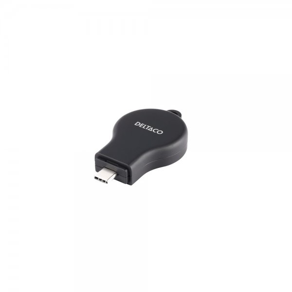 Deltaco Langaton laturi irrotettavalla MagSafe-varavirtalähteellä 3-in-1