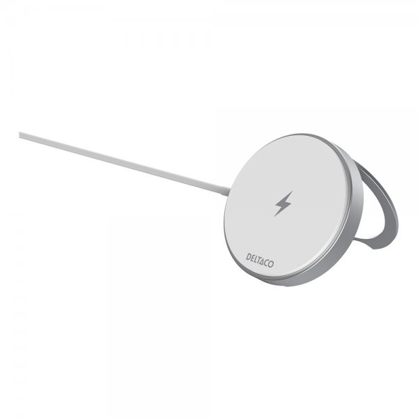 Deltaco Langaton Laturi jalustatoiminnolla 15W MagSafe