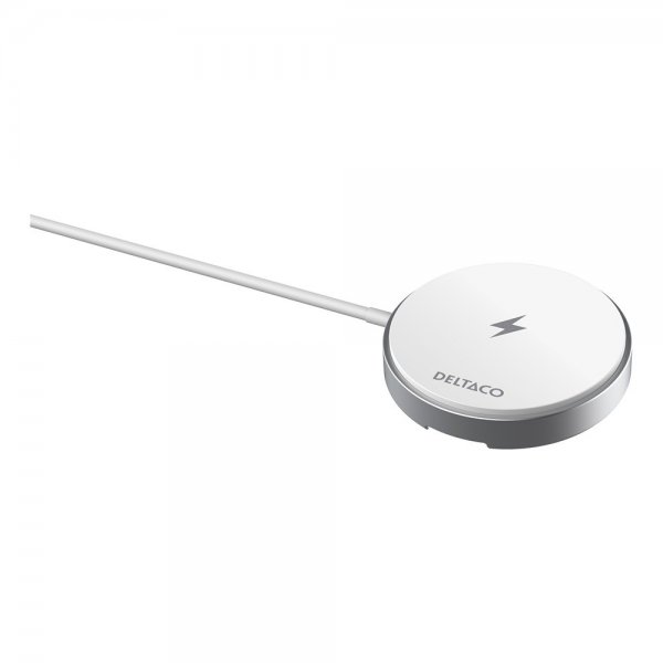 Deltaco Langaton Laturi jalustatoiminnolla 15W MagSafe