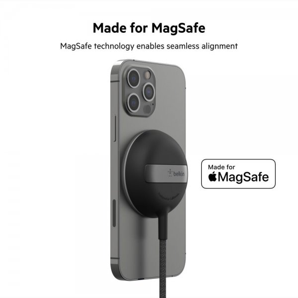 Belkin langaton laturi kannettava langaton latausalusta MagSafe 15W
