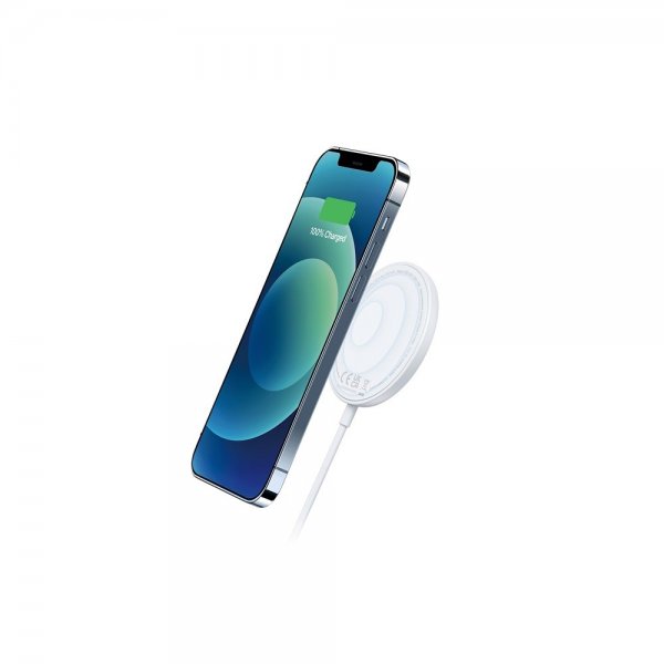 Anker Langaton laturi PowerWave Magnetic Pad 7.5W MagSafe, valkoinen