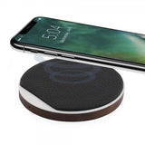 Xqisit langaton laturi PU-nahka 10W Musta