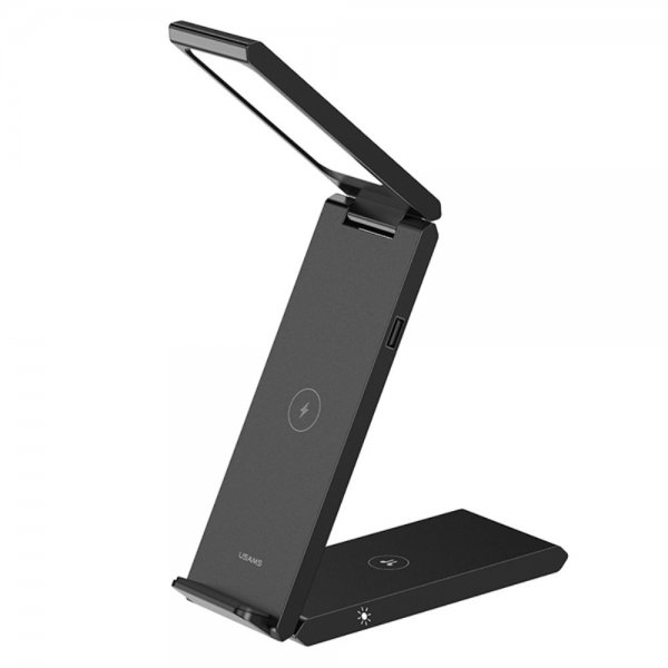 USAMS Langaton laturi lampulla 3-in-1 15W