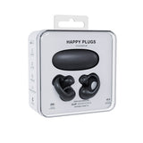 Happy Plugs langattomat avoimet nappikuulokkeet, Clip Open Ear Wireless, musta